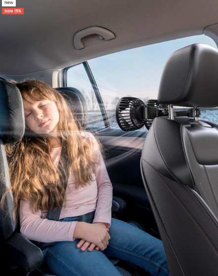 Experience Ultimate Comfort with Our Portable Car Fan – Now on Sale!