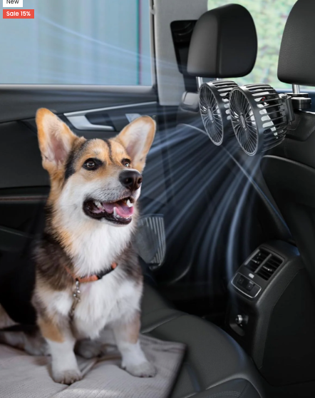 Experience Ultimate Comfort with Our Portable Car Fan – Now on Sale!